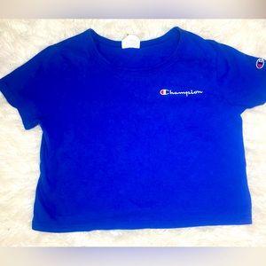 Champion women’s crop top size medium